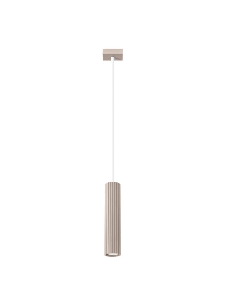 SOLLUX Lampa wisząca KARBON 1 taupe ; SL.1759