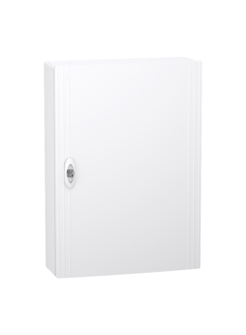 Obudowa PrismaSeT XS PSXS-3-18-NT-B natynkowa drzwi białe 3 rzędy 18 modułów w rzędzie IP40 IK LVSXQ318 Schneider