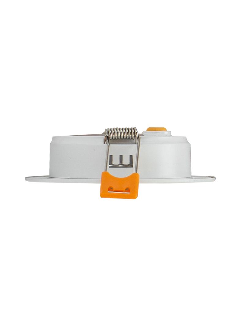 Oprawa downlight DURE 3 5W NW b. neutralna 230V 110st IP54 IK06 95x31 BIAŁY okrągła zasilacz zintegr