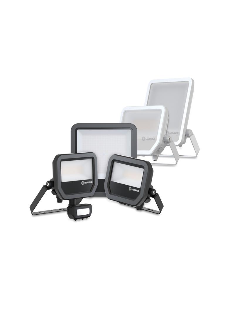 Naświetlacz LED z czujnikiem ruchu FLOODLIGHT sensor PFM G4 6W8W IP65 4000K 145lm/W czarny LEDVANCE