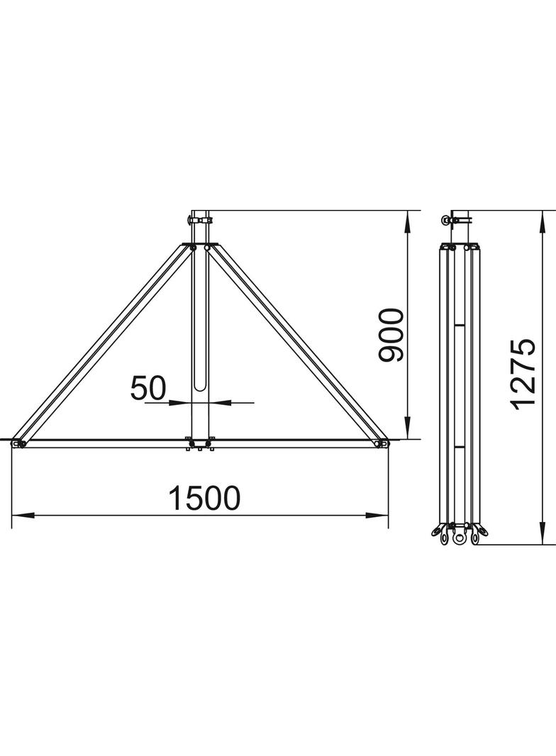 isFang 3B-150-A, Trójnóg