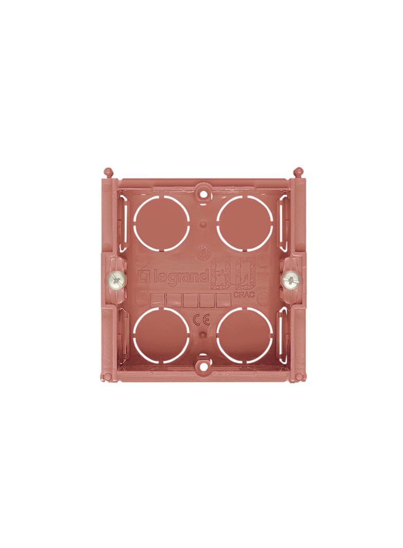 BATIBOX PUSZKA POJEDYNCZA - ŚCIANY MUROWANE DO ŁĄCZENIA W PUSZKI WIELOKROTNE 40 MM, Legrand