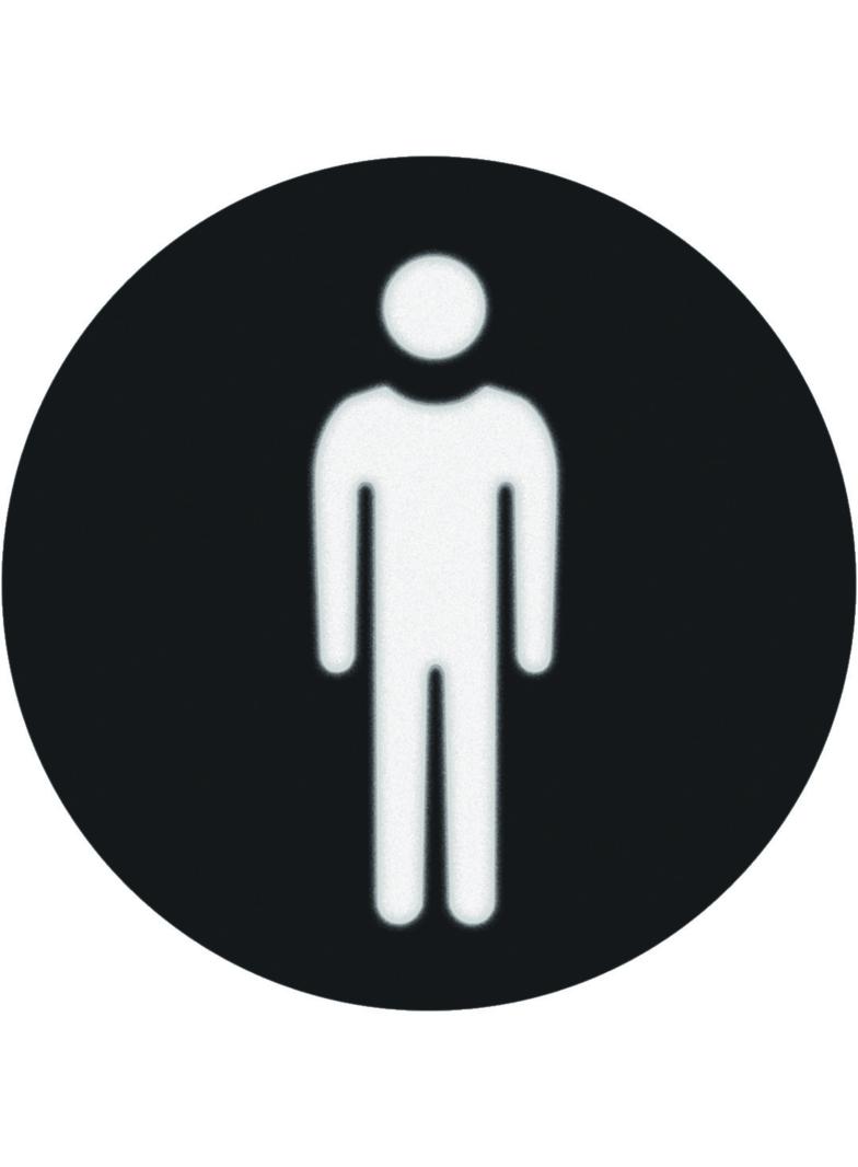 R.x Folia do sygnalizatora świetlnego symbol  mężczyzna