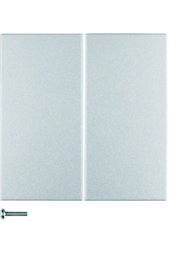 BERKER B.Kwadrat/B.7 KNX RF quicklink Przycisk podwójny aluminium 85146183 HAGER