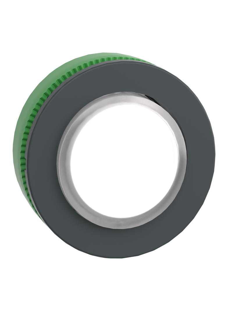 Harmony XB5 Główka przycisku podświetlanego wystający biały zintegrowany LED typ push push