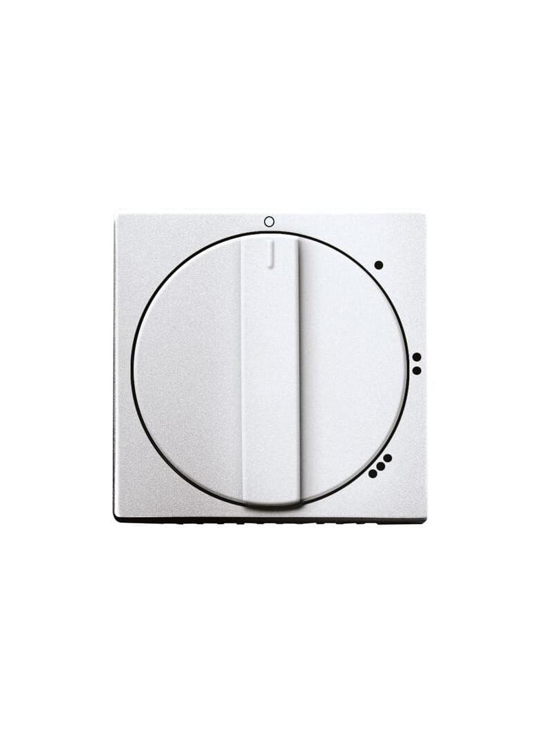 FUTURE Pokrywa z pokrętłem i nadrukiem alumioniowo srebrny