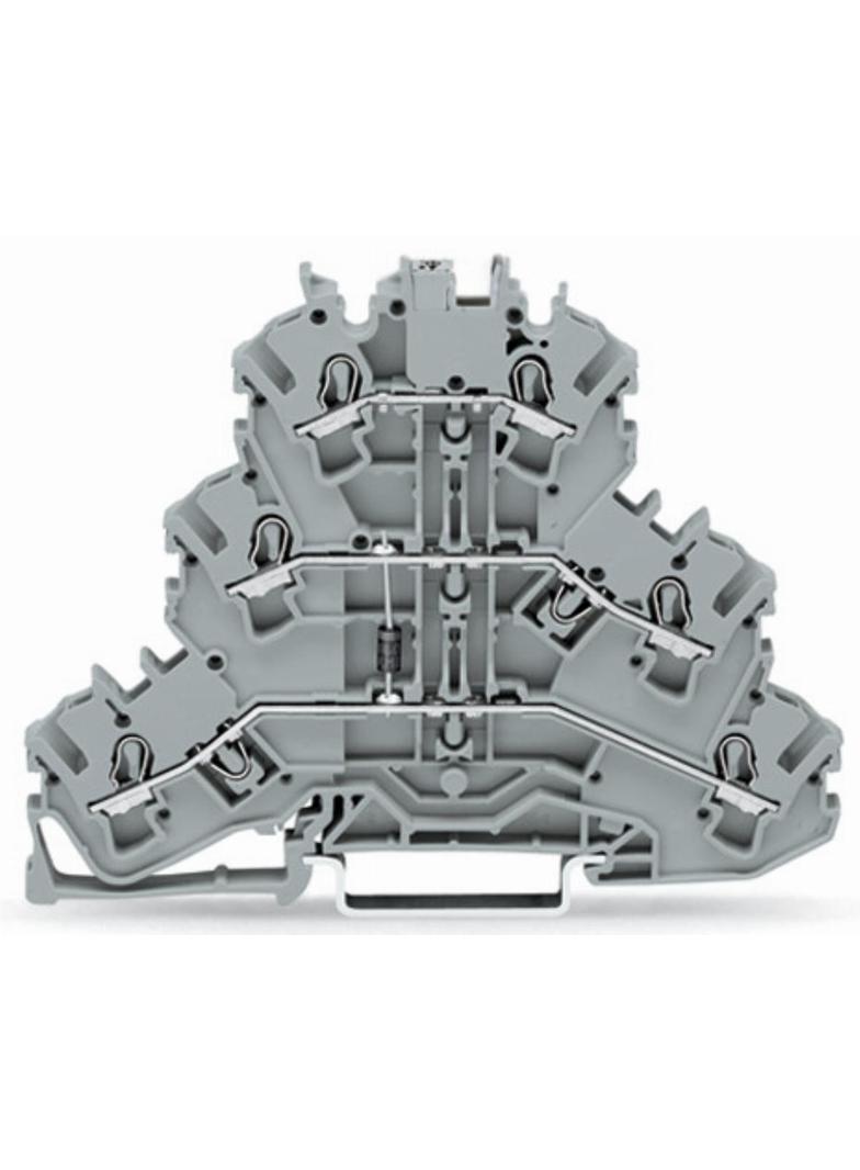 trzypiętrowa złączka diodowa