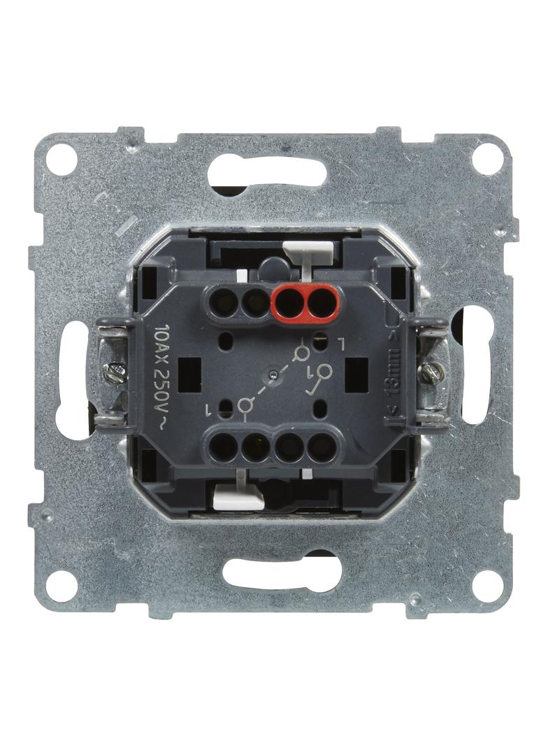 SUNO - Łacznik jednobiegunowy - 10 AX - 250 V~ - zaciski automatyczne, Czarny, Legrand