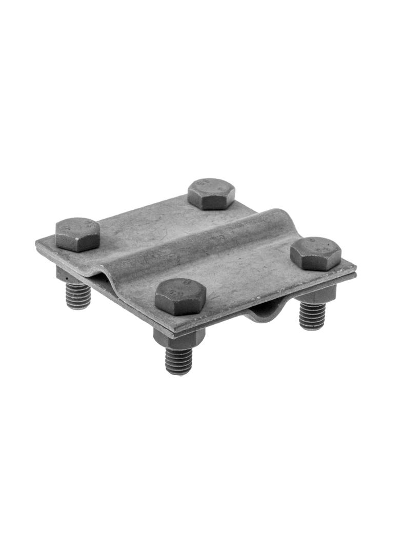 Złącze krzyżowe duże (dwie płytki, 4xM8) oc.ogniowy