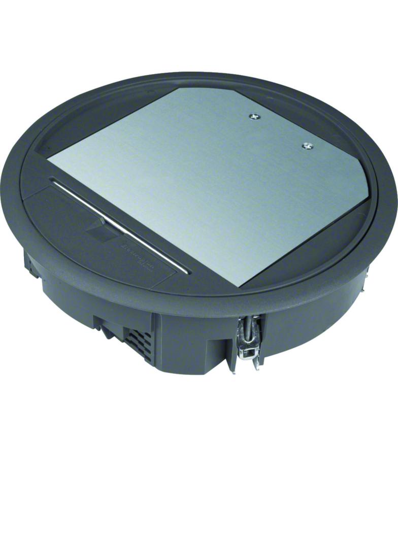 tehalit.VE-EE Pokrywa uchylna VR06 fi215 wykładzina 5mm czarny PA VR06059005 HAGER