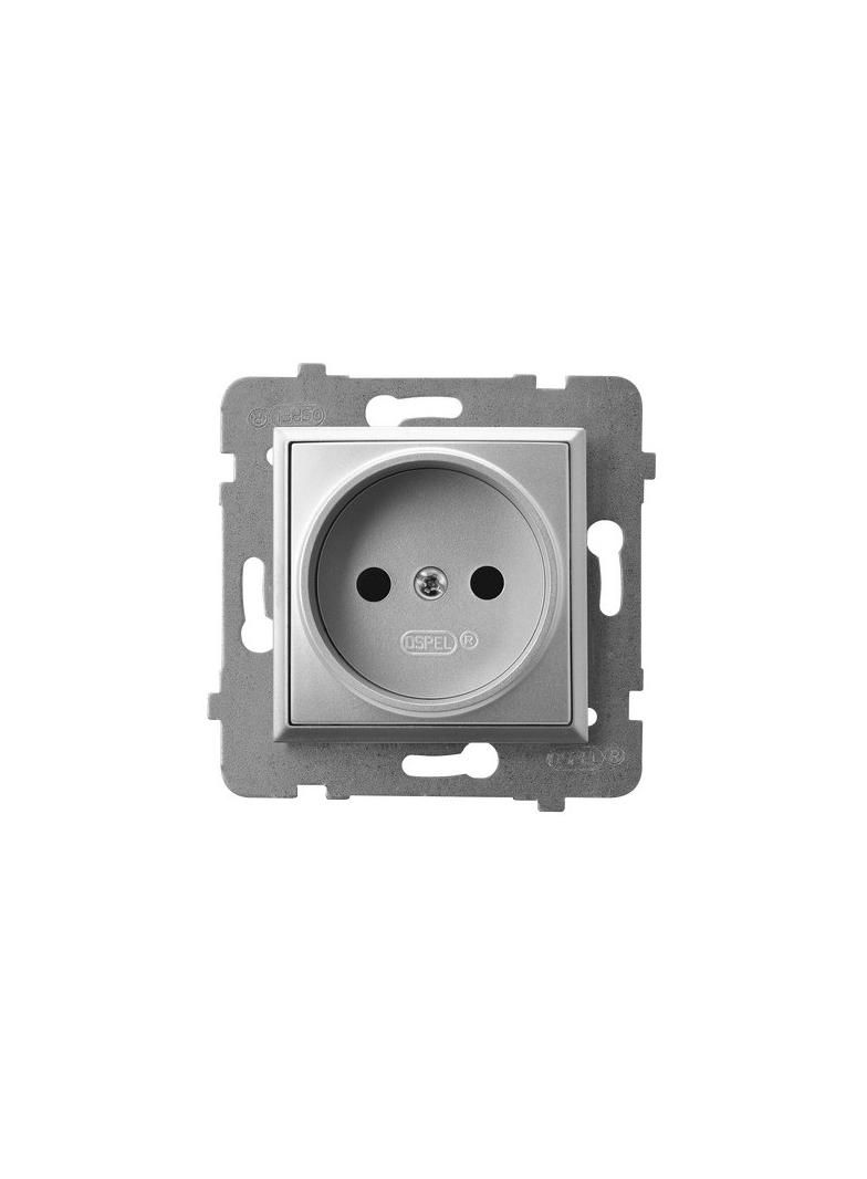 ARIA Gniazdo pojedyncze - kolor srebro