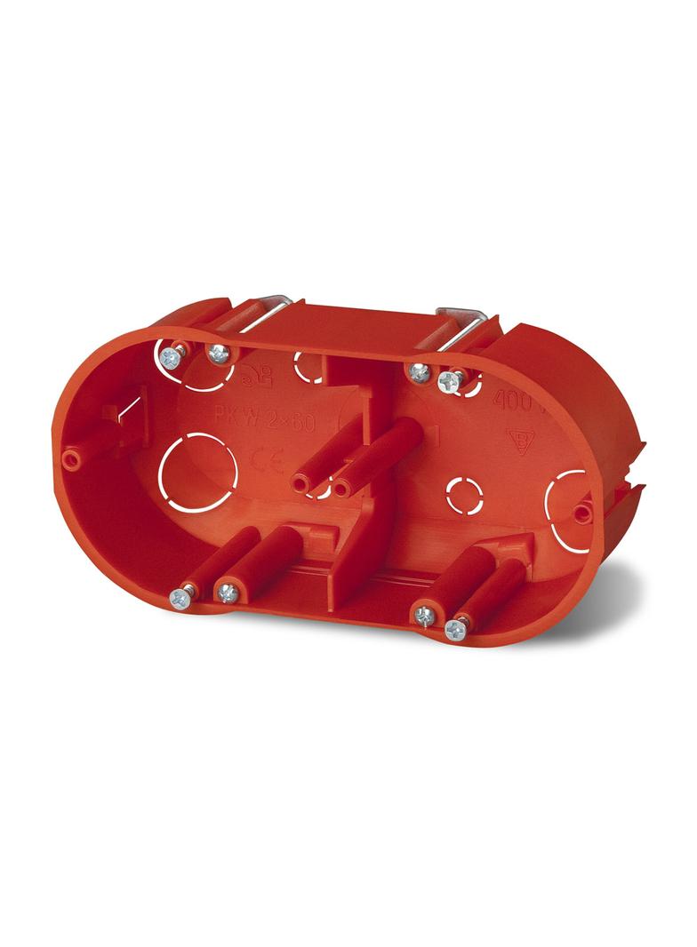 Puszka p/t PK-2x60 do ścian pustych