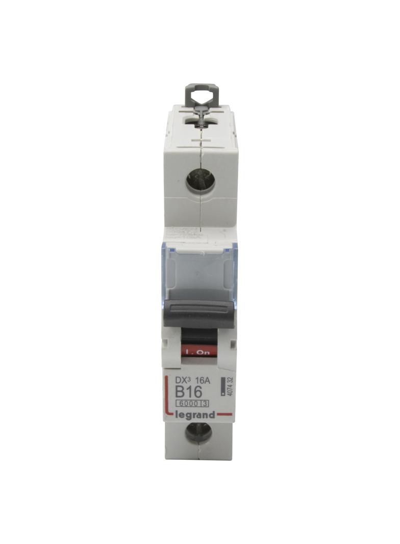 WYŁĄCZNIK NADPRĄDOWY S 301 1P B 16A 6000A SERII DX3, Legrand