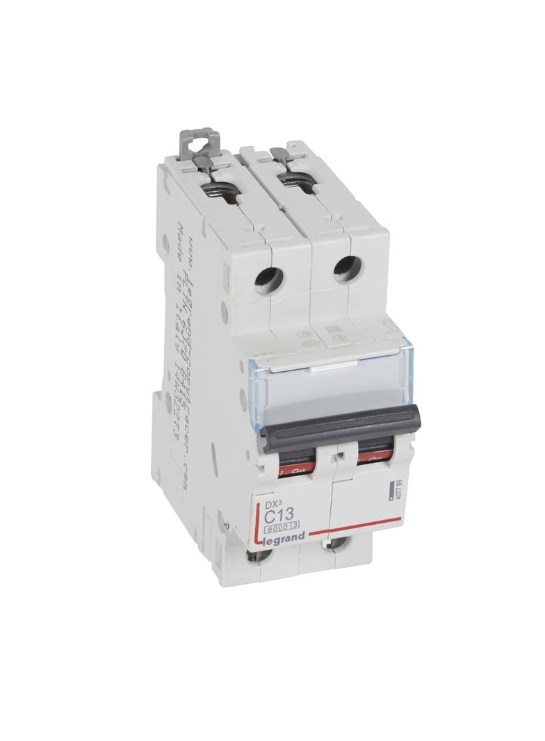 Wyłącznik Nadprądowy S 302 2P C13A 6kA DX3 407799 LEGRAND