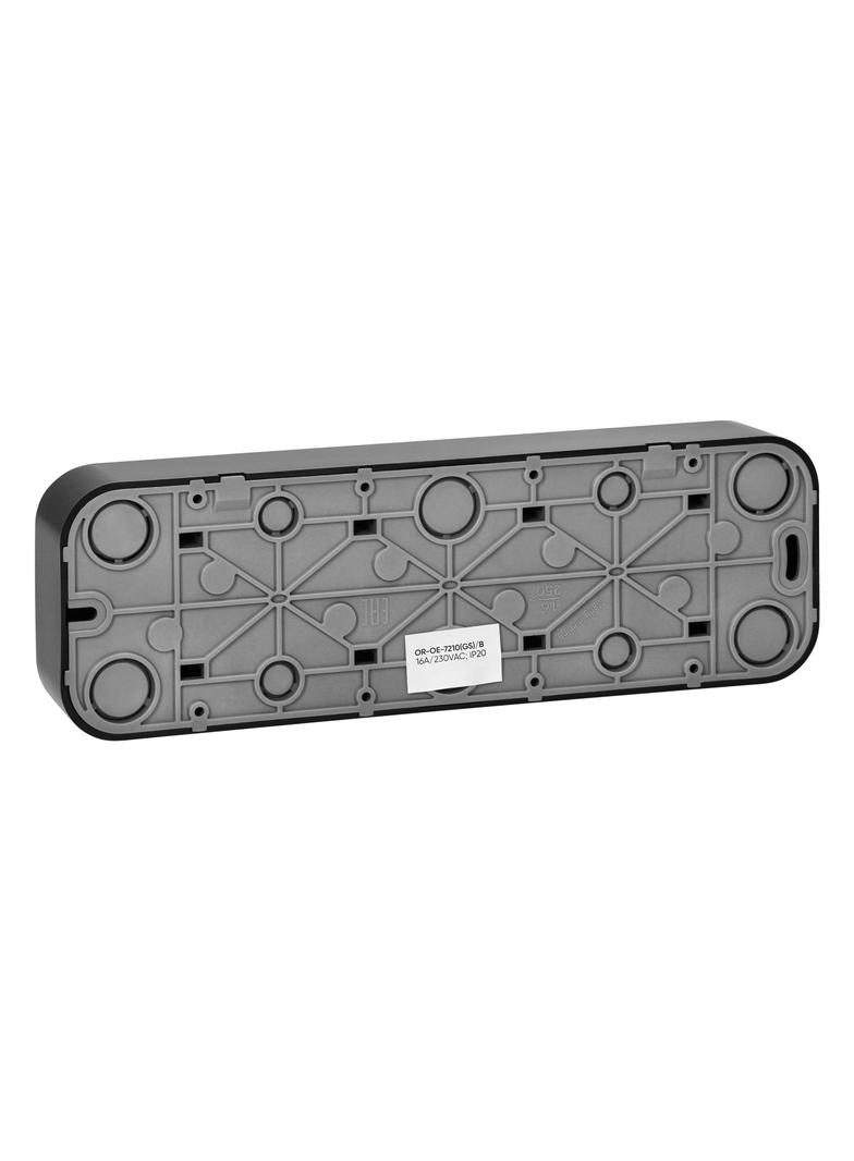 Gniazdo poczwórne natynkowy ToDo 2P+Z Schuko IP20, 16A, 230V AC, 16A, 230V AC, 8 sztuk