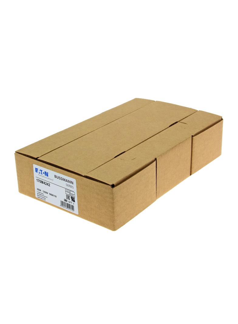 FUSE 350A 1250V 1KN/110 AR CU Wkładka szybka 350A AC 1250V rozmiar 1 53x69x138 mm aR DIN I 170M4242