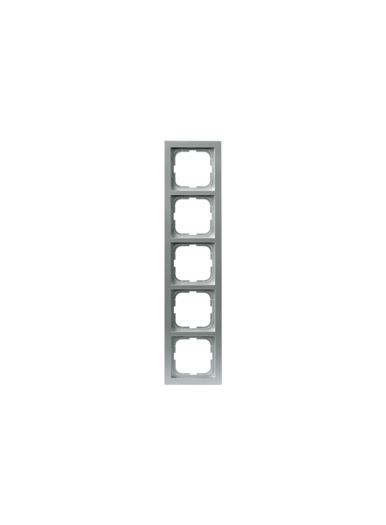 RAMKA 5-KROTNA JUSSI ALUMINIOWO SREBRNY 2TKA000433G1 ABB