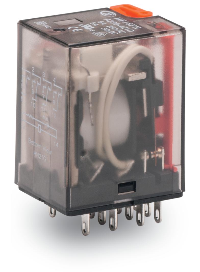 przekaźnik przemysłowy 230V AC 4p 5A /3szt./ WAGO