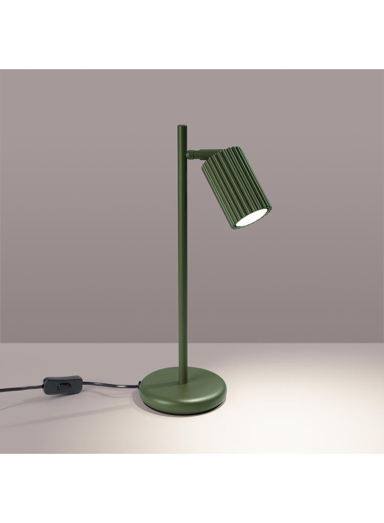 Sollux Lampa biurkowa KARBON zielona oliwka SL.1624
