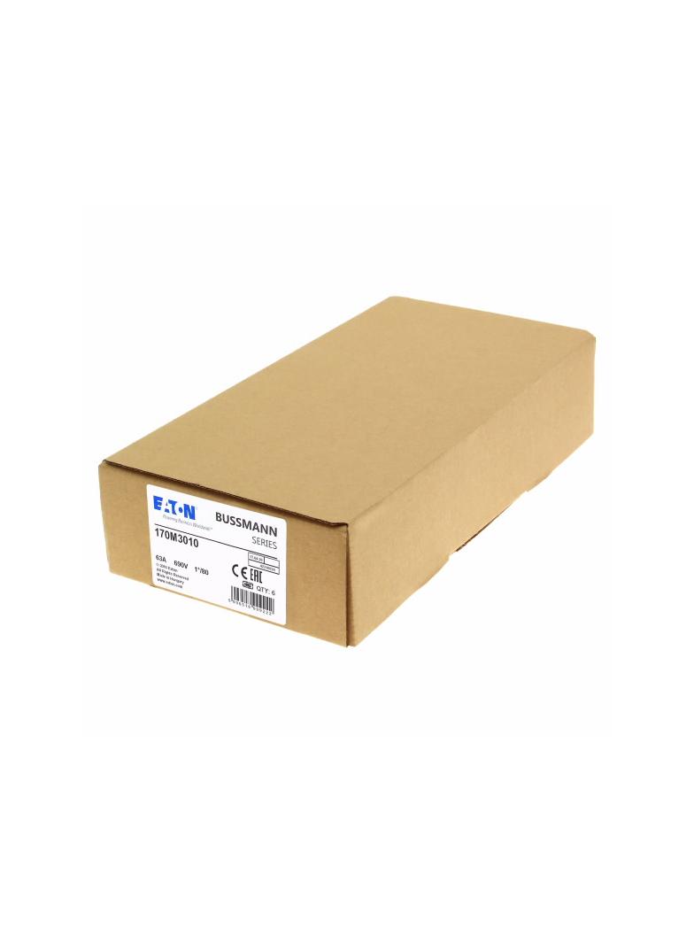63A 690V 1*/80 aR INDICATOR FUSE Wkładka szybka 63A AC 690V compact DIN 1 45x45x104 mm aR 170M3010 E
