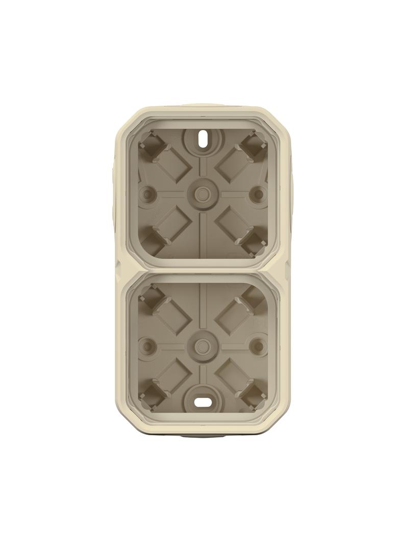 NOWE PLEXO - PUSZKA NATYNKOWA PODWÓJNA Z PRZEPUSTEM MEMBRANOWYM PIASKOWA