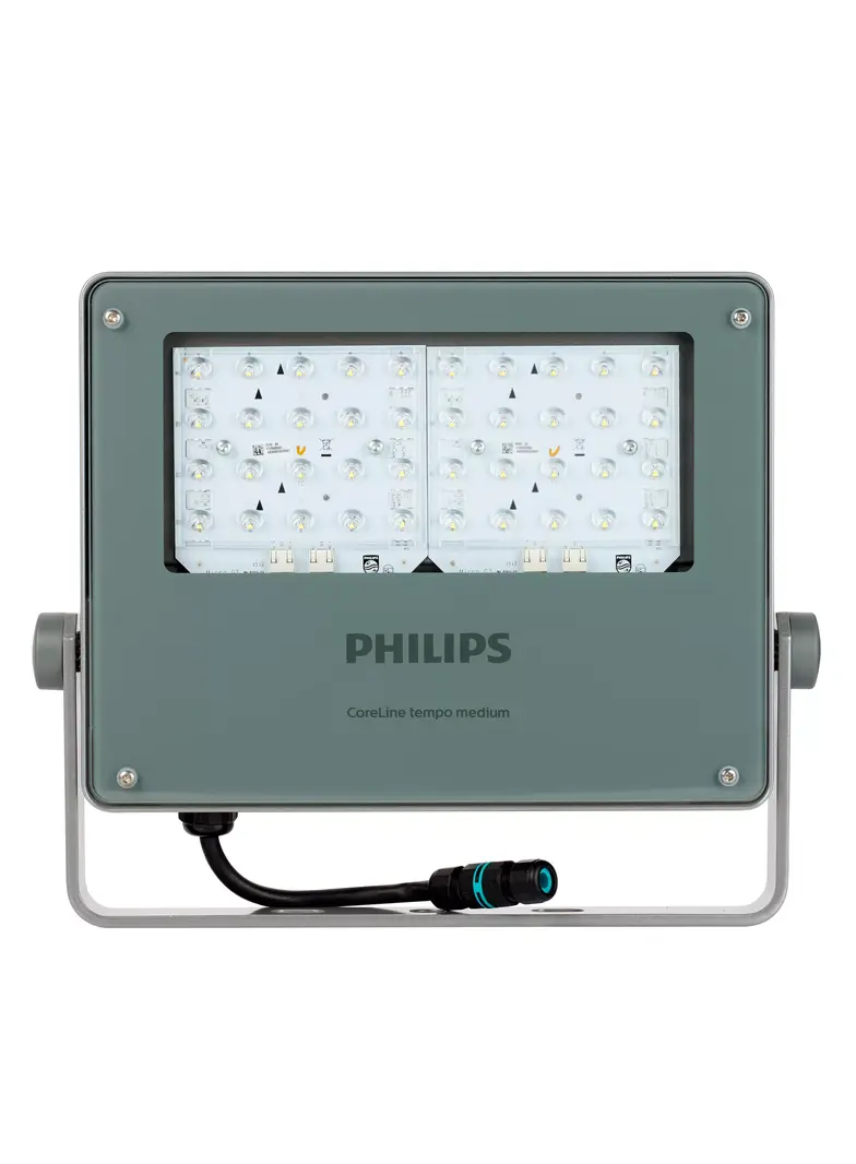 Naświetlacz LED Coreline BVP125 117W 16000lm IP66 4000K barwa neutralna LED160-4S/740 PSU S ALU 5 la 9,123E+11 PHILIPS