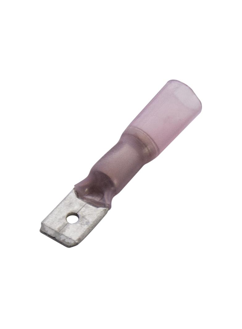 Konektor nasuwka termokurcz. 0,25-1,5/6,3x0,8*