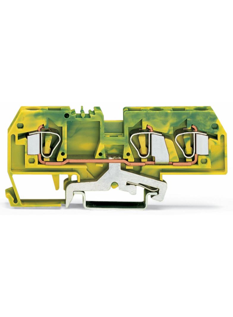 złączka PE 3-przewodowa 6 mm2 żółto-zielona