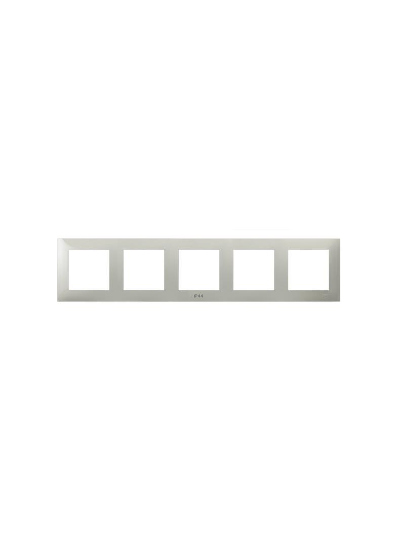 SZAFIR Ramka pięciokrotna do łączników IP44 kolor kaszmirowy beż RH-5Z/83 OSPEL