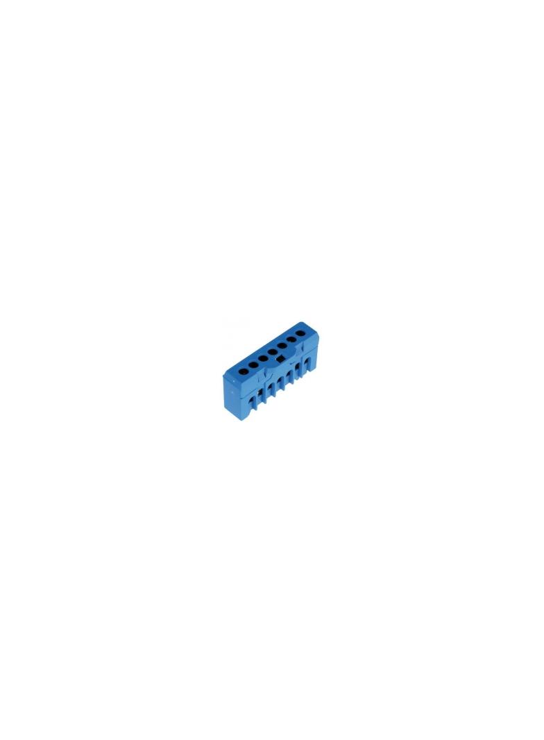 Listwa zaciskowa (1,5-10/16)mm2, 7 otworów, niebieska ESC-QBLOK7001 003903204 ETI