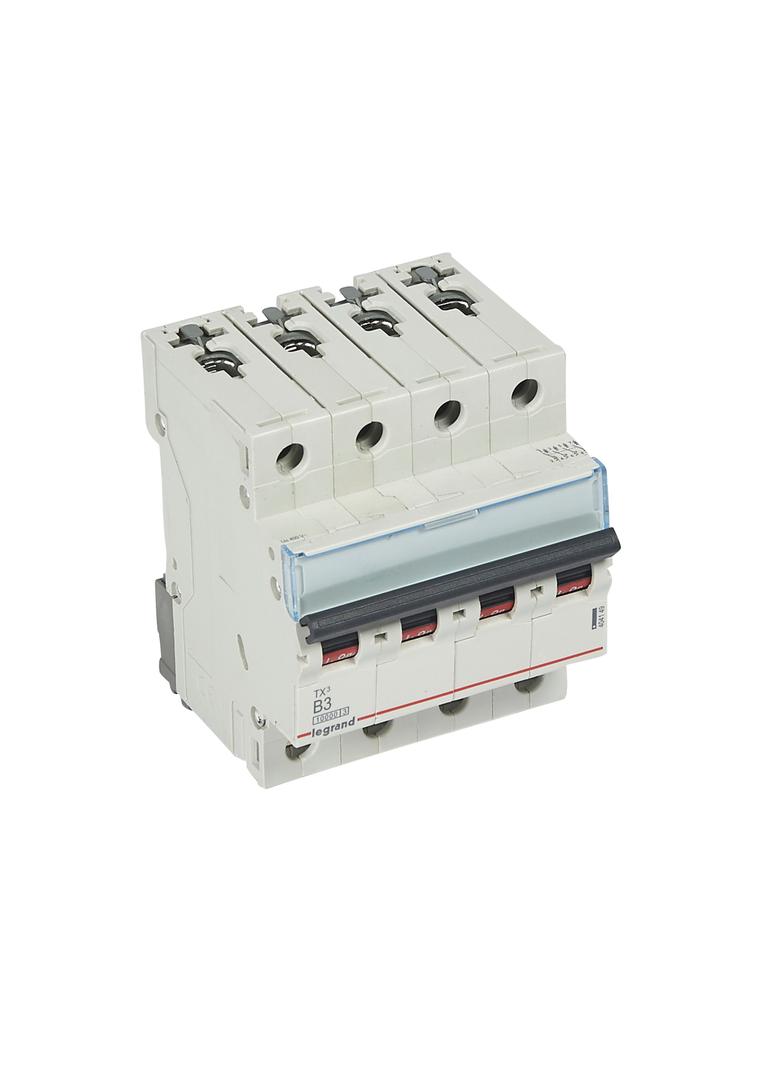WYŁĄCZNIK NADPRĄDOWY S 314 4P B 3A 10000A SERII TX3, Legrand