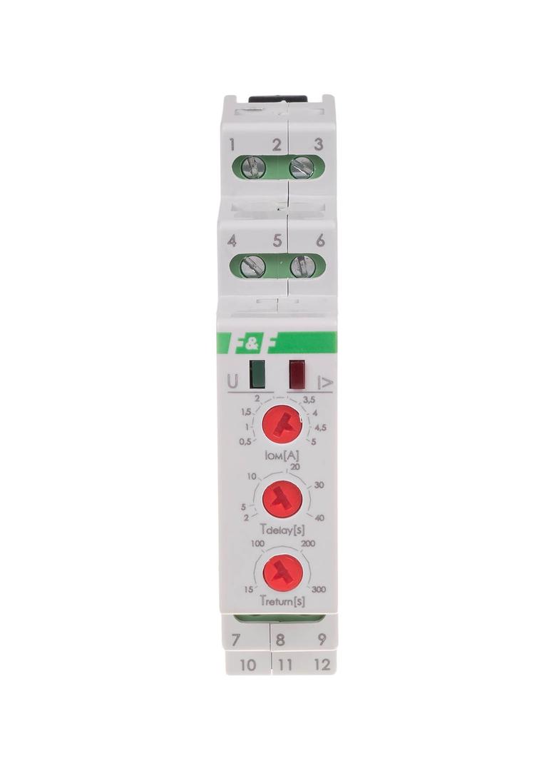 OGRANICZNIK POBORU MOCY, DO WSPÓŁPRACY Z PRZEKŁADNIKIEM PR., I=16A, REG. CZAS ZADZIAŁANIA I POWROTU