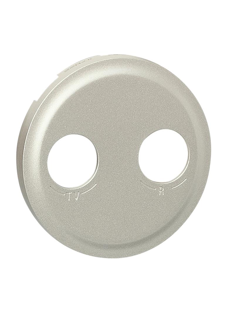 CELIANE - PLAKIETKA DO GNIAZD TV-RD TYTANOWA, Legrand