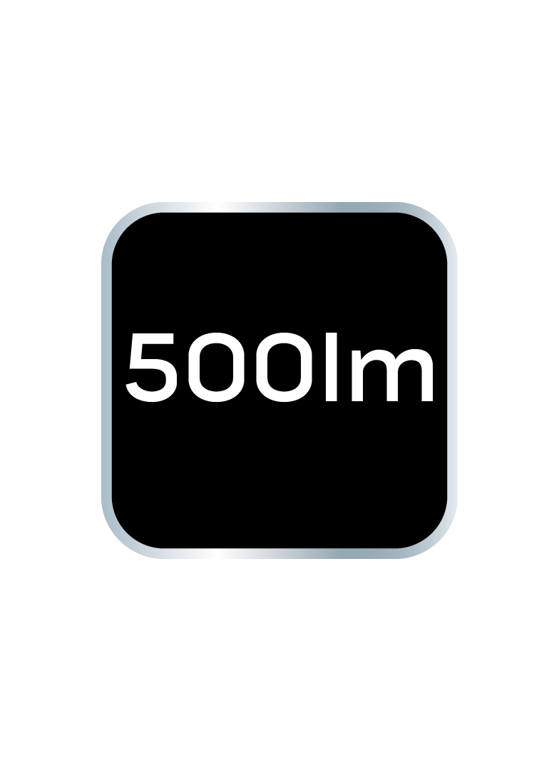 Latarka czołowa akumulatorowa 500 lm USB COB LED
