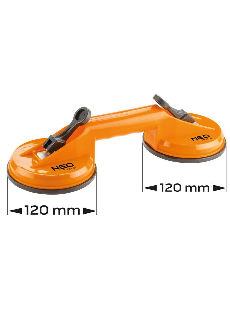 Przyssawka do szyb podwójna, 80 kg