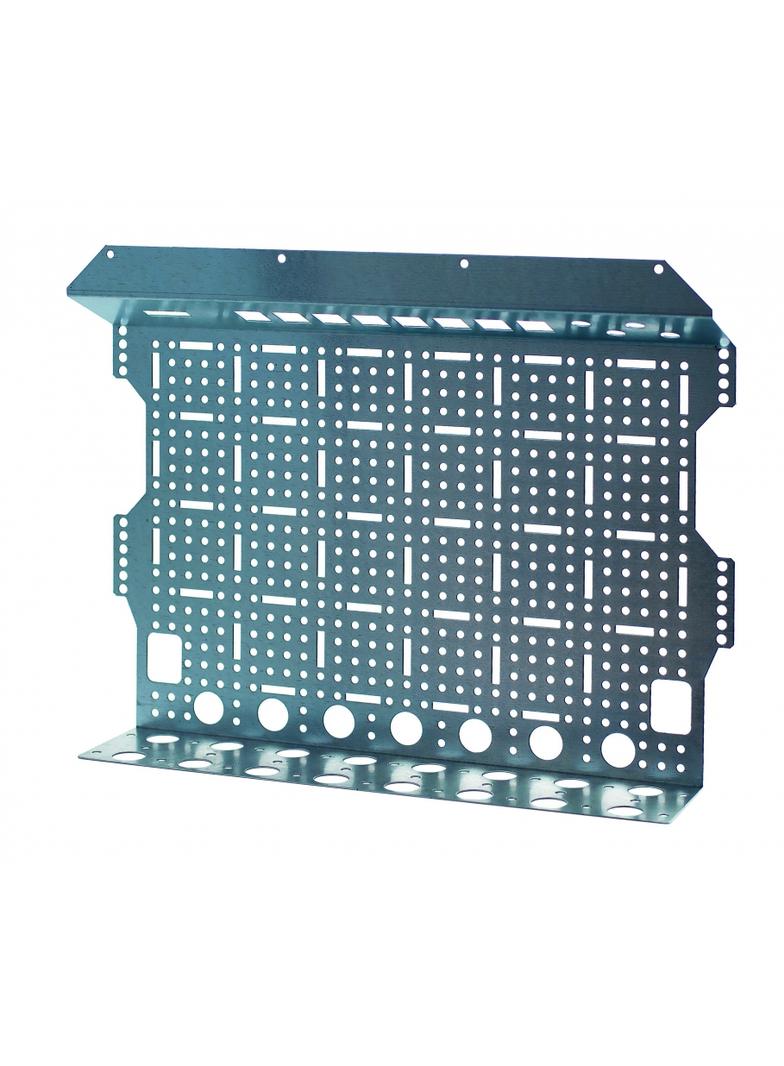 Płyta montażowa perforowana pod gniazdko i 8 adapterów RJ PM2x18RJ 001101352 ETI