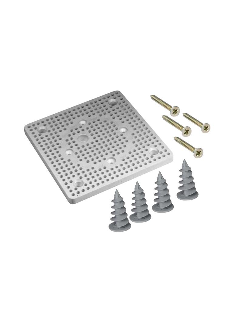 PMST60 ,  Płyta do montażu na ścianach ze styropianem (łącznie z PST60), biały