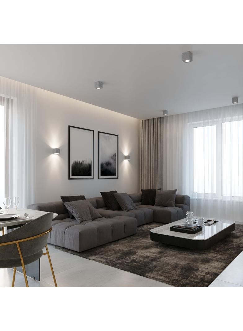 Sollux Plafon QUAD beton SL.0489