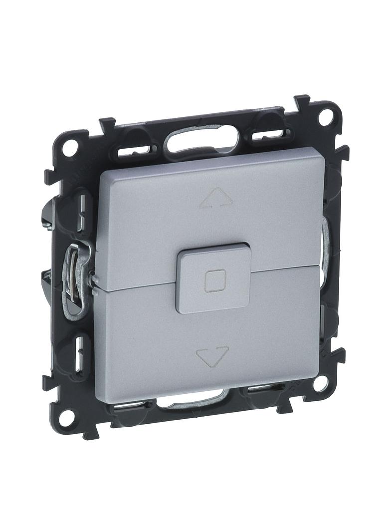 Valena Life Przycisk Sterowania Roletami Aluminium 10A – 230 V 752330 LEGRAND