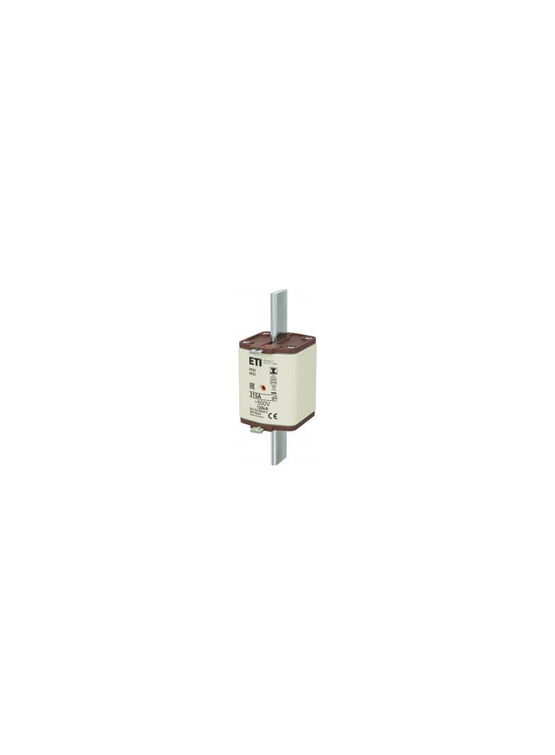 Wkładka topikowa NH zwłoczna KOMBI Zaczepy izolowane NH2/I gG 315A 500V 004195222 ETI