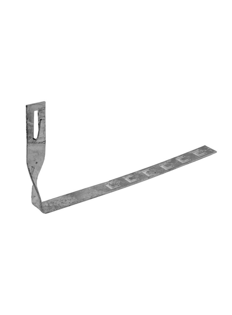 Uchwyt dach. skręcony regulowany A = 28 cm (zacisk na zagięcie) oc.ogniowy