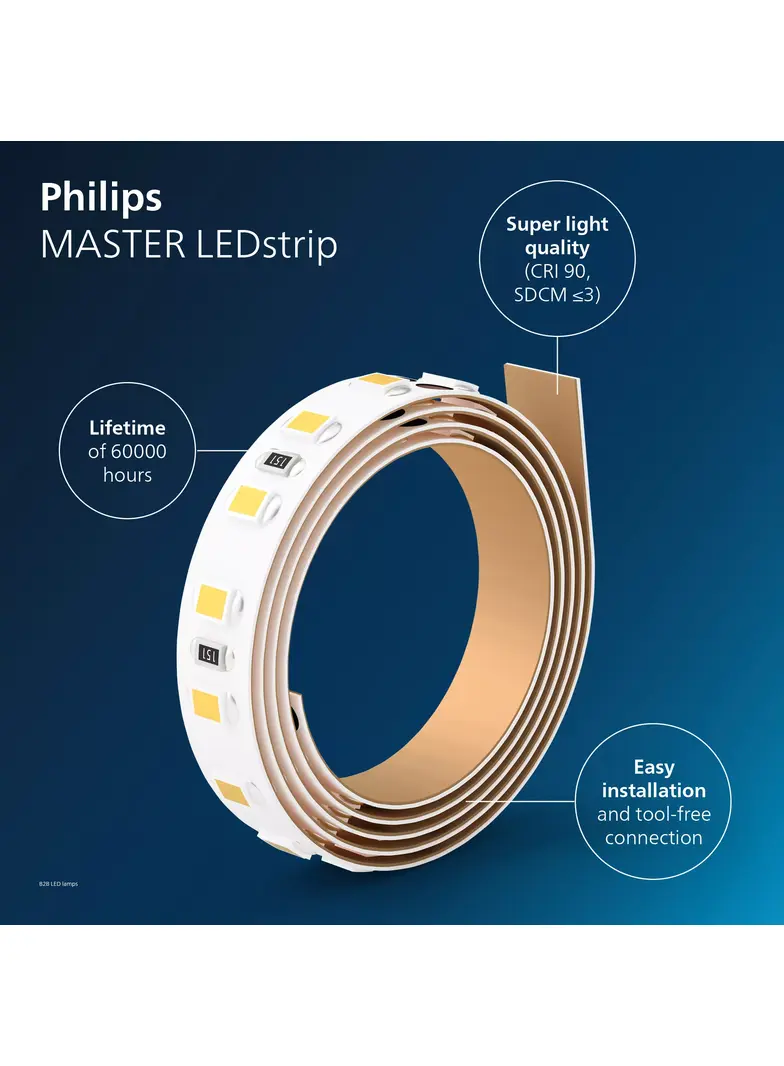 Taśma LED MASTER 21,3/1m(81)W LEDstrip 21,3W965 2450LM/M 5M Taśmy LED 5 lat gw. PHILIPS