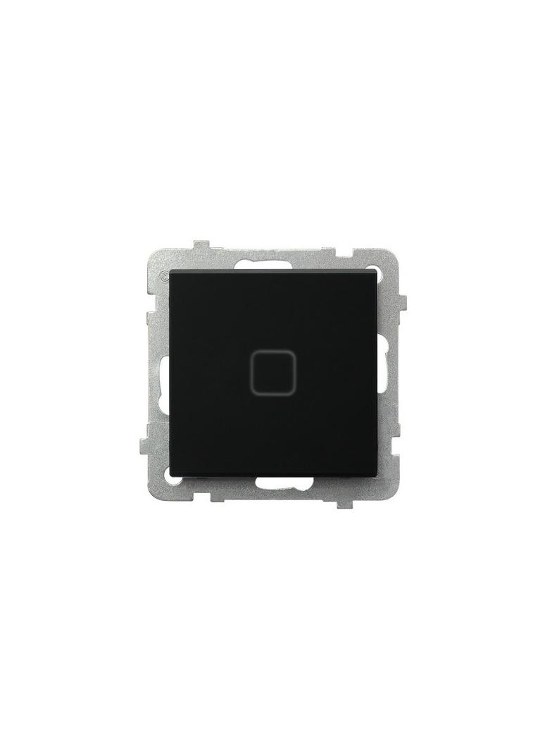 Sonata Touch Łącznik dotykowy schodowy/krzyżowy z podświetleniem Czarne szkło szronione