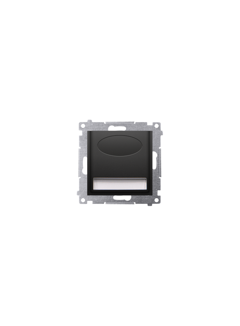 Simon 54 Oprawa oświetleniowa LED 14V DC 0.56 W białe zimne 5900 K czarny