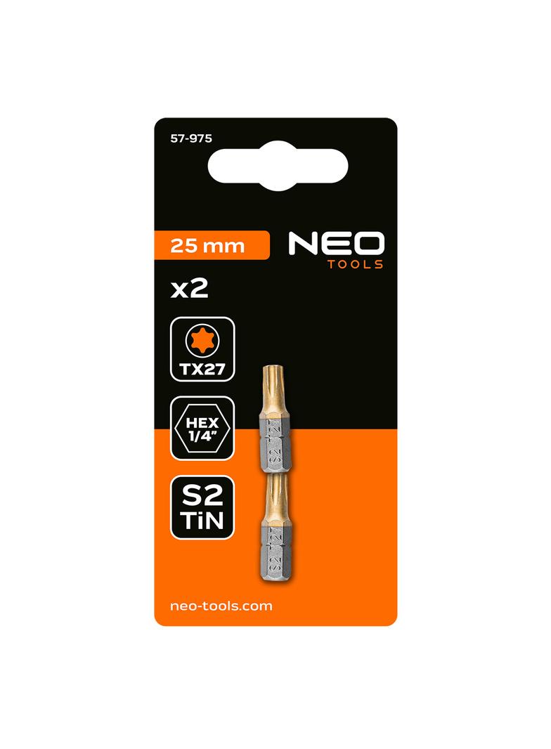 Końcówki wkrętakowe TX27 x 25 mm, 2 szt.