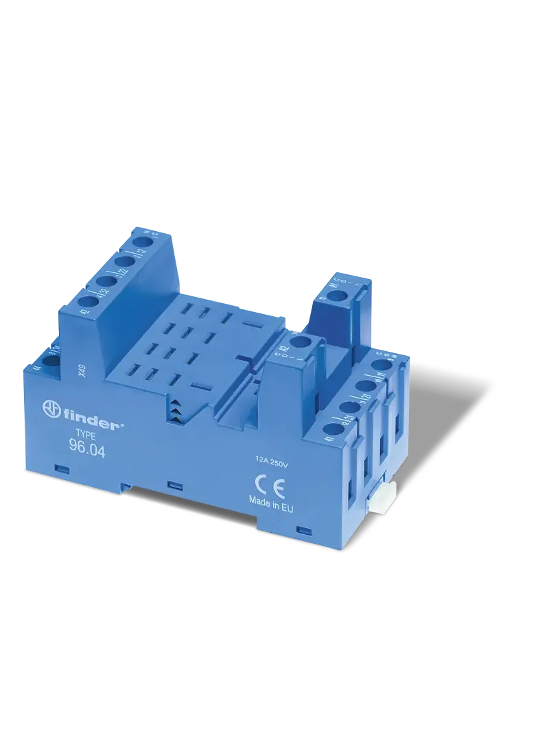 Gniazdo do przekaźników serii 56.34; wykonanie kolejowe