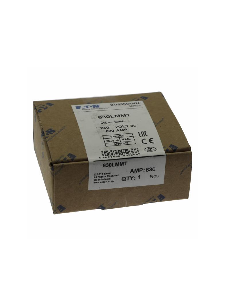 630AMP 240V AC BS88 HIGH SPEED TWIN FUSE Wkładka szybka 630A AC 240V DC 150V BS88 83x84 mm 630LMMT E