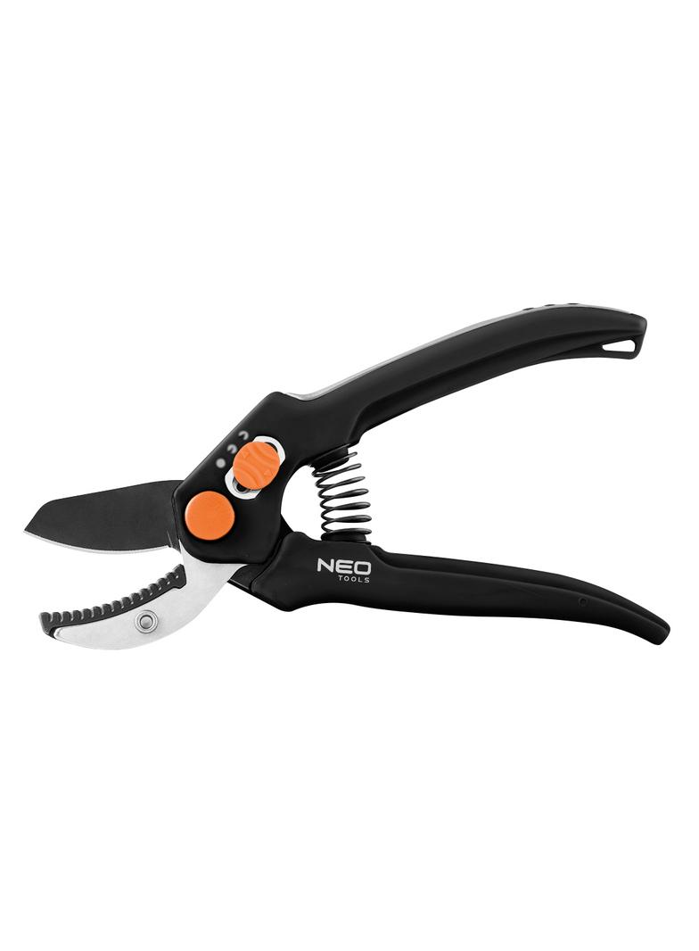 Sekator kowadełkowy 185 mm, zakres do 15 mm, regulowany rozstaw