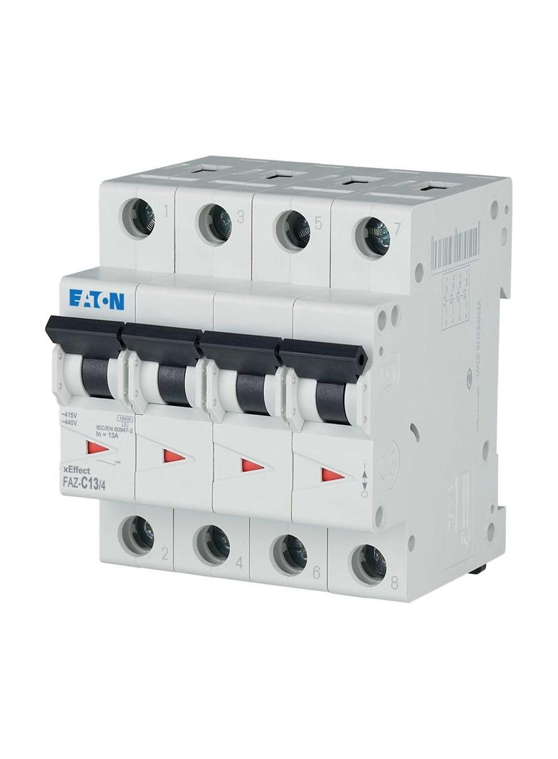 FAZ-C13/4 Wyłącznik nadprądowy 15kA C13A 4P 279059 EATON