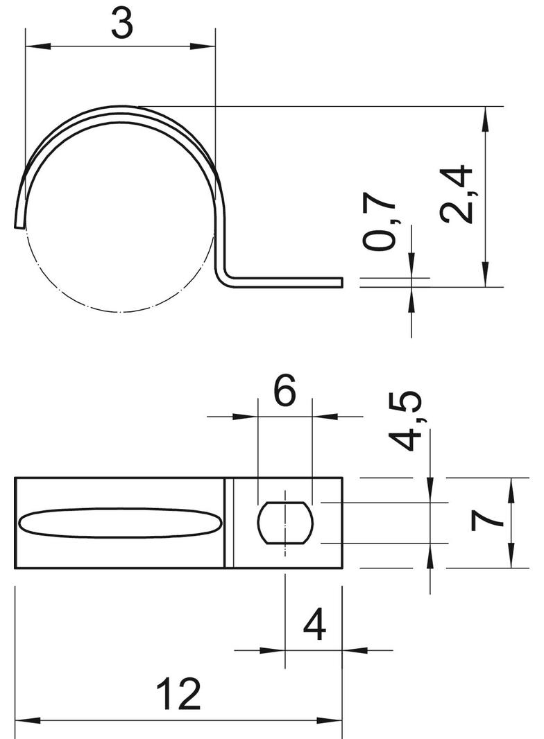 604, OBEJMY MOCUJĄCE 3MM OC